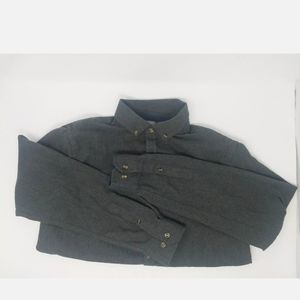 Men's Steel & Jelly Gray Button Up Shirt Size Med.